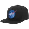 YP NASA Snapback Cap Black -Brandit Shop yp nasa snapback cap black 001